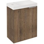 SAPHO LATUS X umyvadlová skříňka 39,4x50x22 cm, dub Sherwood LT110-1515 – Zboží Mobilmania