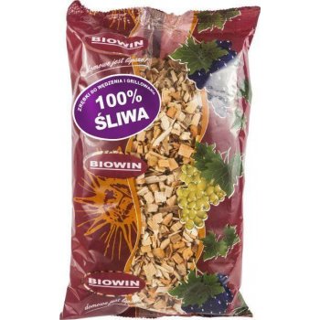 BIOWIN Dřevní štěpka na uzení a grilování 450g švestka