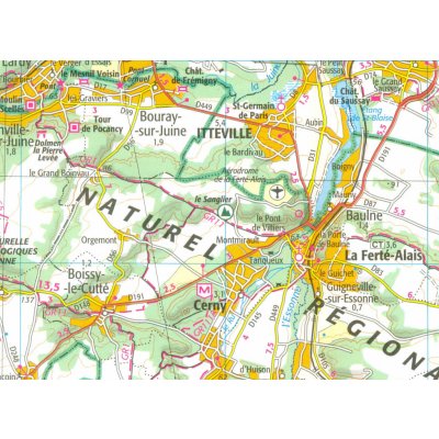 118 Paris Chartres 1:100t mapa – Hledejceny.cz