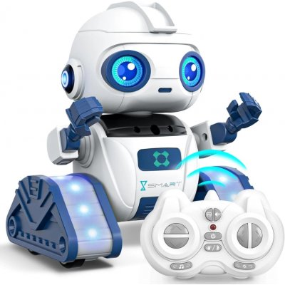 Ophy Robot interaktivní robotická hračka s projekcí, hudbou a gestickým ovládáním bílá – Sleviste.cz