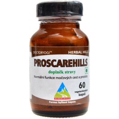 Herbal Hills Proscarehills prostata močové cesty Bylinné kapsle 60 kapslí – Zboží Mobilmania