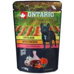 Ontario Adult vepřová chrupavka s kuřecím ve vývaru 100 g – Sleviste.cz
