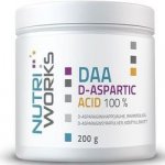 NutriWorks DAA D-Aspartic Acid 200 g – Zbozi.Blesk.cz