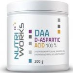NutriWorks DAA D-Aspartic Acid 200 g – Hledejceny.cz