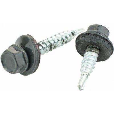 WT WINTECH Střešní šroub 4,8 × 35mm, RAL 7016, s EPDM podložkou, bal. 250ks – Hledejceny.cz