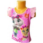 Setino dívčí letní tílko 44 KOČEK růžové – Hledejceny.cz