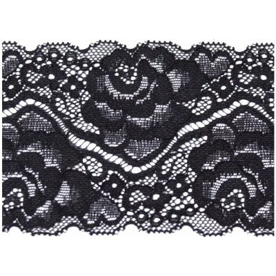 Krajka elastická pružná 90mm černá 541429 – Sleviste.cz