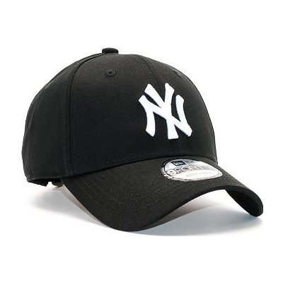 New Era 9FORTY MLB League Basic New York Yankees Strapback Black / White – Zboží Mobilmania