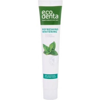 Ecodenta Refreshing Whitening bělicí zubní pasta s mátovým olejem 75 ml