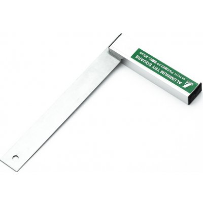 SHINWA Nerezový úhelník s robustní hliníkovou základnou bez stupnice 250 mm – Zboží Mobilmania