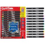 Sharpie Akrylový popisovač Acrylic Marker Bullet sada 12 ks 2091 – Sleviste.cz