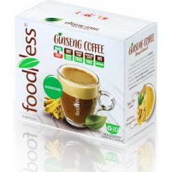 Foodness Ženšenová Káva Neslazená Do Dolce Gusto kapslí 10 ks