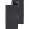 Pouzdro a kryt na mobilní telefon Apple Mercury na iPhone 15 PLUS - Mercury, Fancy Diary Black/Black