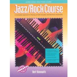 Alfred's Basic Adult Piano Course Jazz Rock noty na klavír