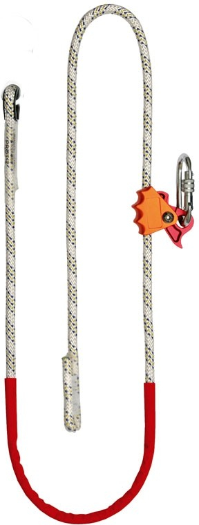 Twin Leg Adjustable Rope Lanyard for Hot Works