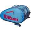 Taška na padel Wilson Junior Padel Bag - blue/infrared