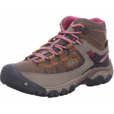 Keen dámská kotníkové Targhee III MID WP W Weiss/ boysenberry hnědá – Zbozi.Blesk.cz