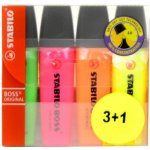 Stabilo Boss Original 4 ks – Sleviste.cz