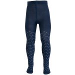 Safa punčocháče s květinovými motivy modré – Sleviste.cz