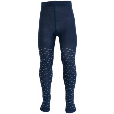 Safa punčocháče s květinovými motivy modré – Sleviste.cz