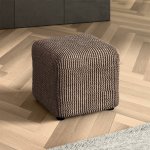 GA.I.CO napínací potah bielastický COSTINA ořísková na taburet 40 x 40 x 40 cm – Zboží Mobilmania