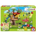 SCHMIDT Schleich Šťastní pejsci + figurka Schleich 40 dílků – Hledejceny.cz