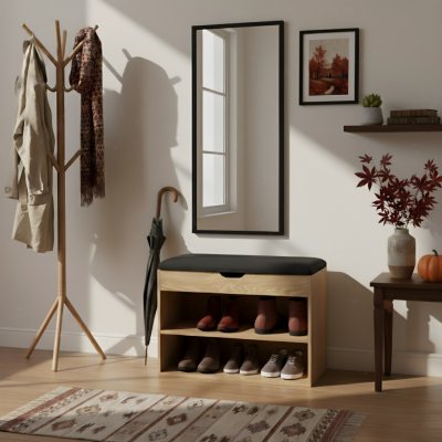 Boximo Leva 60 x 30 x 47 cm hnědý – Zboží Dáma