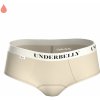 Menstruační kalhotky Underbelly menstruační kalhotky LOWEE šampaň bílá z polyamidu Pro velmi slabou menstruaci