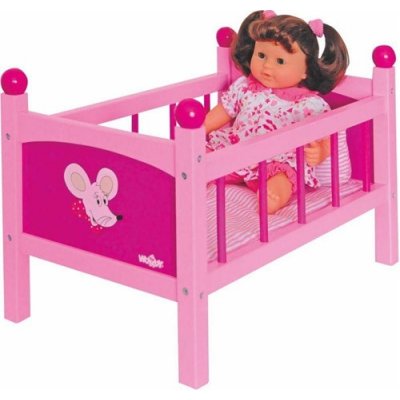 postýlka pro panenku růžová – Zboží Dáma postýlka pro panenku růžová – Zboží Dáma
