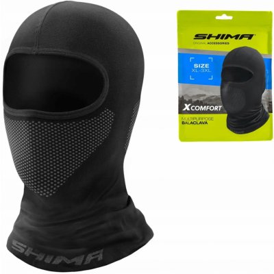 Shima balaclava balaclava X-Comfort černá – Zboží Dáma