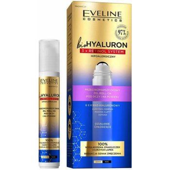 Eveline Cosmetics bio Hyaluron 3X Retinol multi hydratační sérum vyplňující vrásky 18 ml