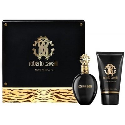 Roberto Cavalli Nero Assoluto EDP 50 ml + tělové mléko 75 ml dárková sada – Hledejceny.cz