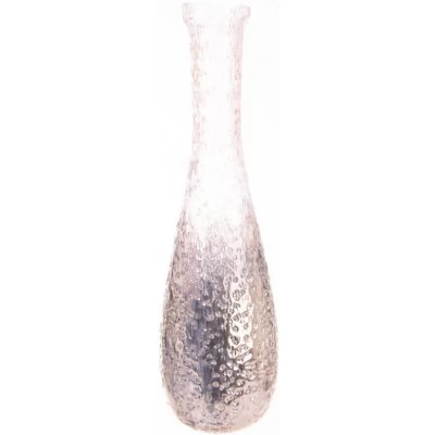 Váza sklo růžová 8x8x30 cm – Hledejceny.cz