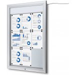 Jansen Display venkovní vitrína typu T LED osvětlení 9 x A4 – Zboží Živě
