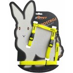 Bafpet Set KRÁLÍK kšír + vodítko Žlutá 24-37cm 20411N – Zboží Dáma