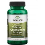 Swanson Valeriana Heřmánek a Chmel 60 kapslí – Hledejceny.cz