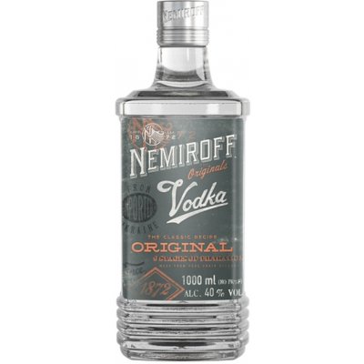 Nemiroff original vodka 1L 40% (holá láhev)