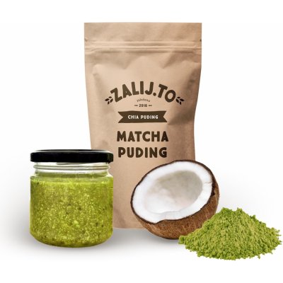 ZalijTo Matcha chia puding 30 g – Zboží Mobilmania