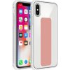 Pouzdro a kryt na mobilní telefon Apple Cadorabo Ochranné pouzdro pro Apple iPhone XS MAX Case v růžovém pouzdře TPU Silikonové pouzdro Cover Stand Function