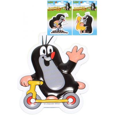 Magnet 3D Krtek 7 5cm 3 druhy – Zboží Dáma