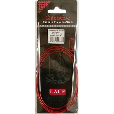 ChiaoGoo Red Lace 150cm 2.5mm – Zboží Dáma