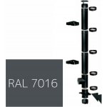 Komíny CZ Nerezový komín Premium 0,5/30mm 150mm/3,5m černý – Hledejceny.cz