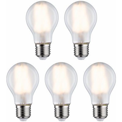 Paulmann P 29090 Filament 230V LED žárovka E27 5x7W 2700K mat – Hledejceny.cz