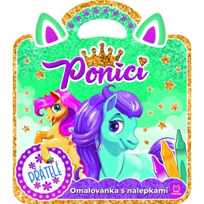 Poníci Omalovánka s vodním fixem Barbara Wierzchowska – Zboží Dáma