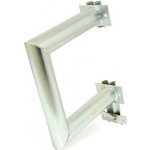 Držák antény 35/26cm ''U'' se vzpěrou, (na stožár 25-89mm), trubka 70/3mm, zinek Žár – Hledejceny.cz