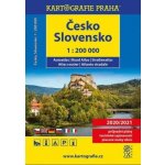 Česko Slovensko – autoatlas 1 : 200 000 – Hledejceny.cz