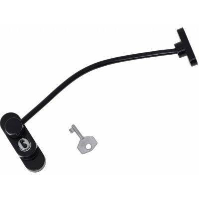 Kik zámek na okna černý 1 ks – Zbozi.Blesk.cz