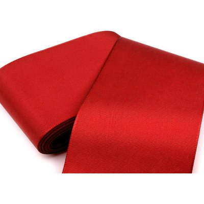 Stuha taftová šíře 10,8 cm Varianta: 643 červená, Balení: 10 m – Zboží Dáma