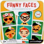 Petit Collage magnetické puzzle Veselé tváře – Hledejceny.cz