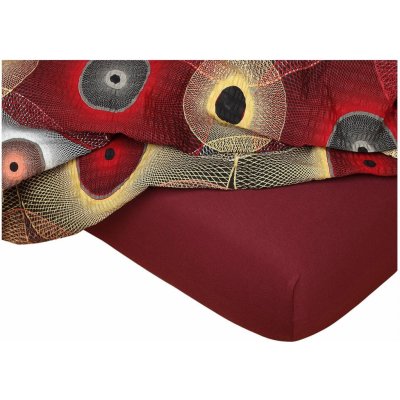 Dadka prostěradlo jersey bordó 90x200x20 – Sleviste.cz